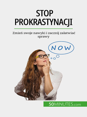 cover image of Stop prokrastynacji